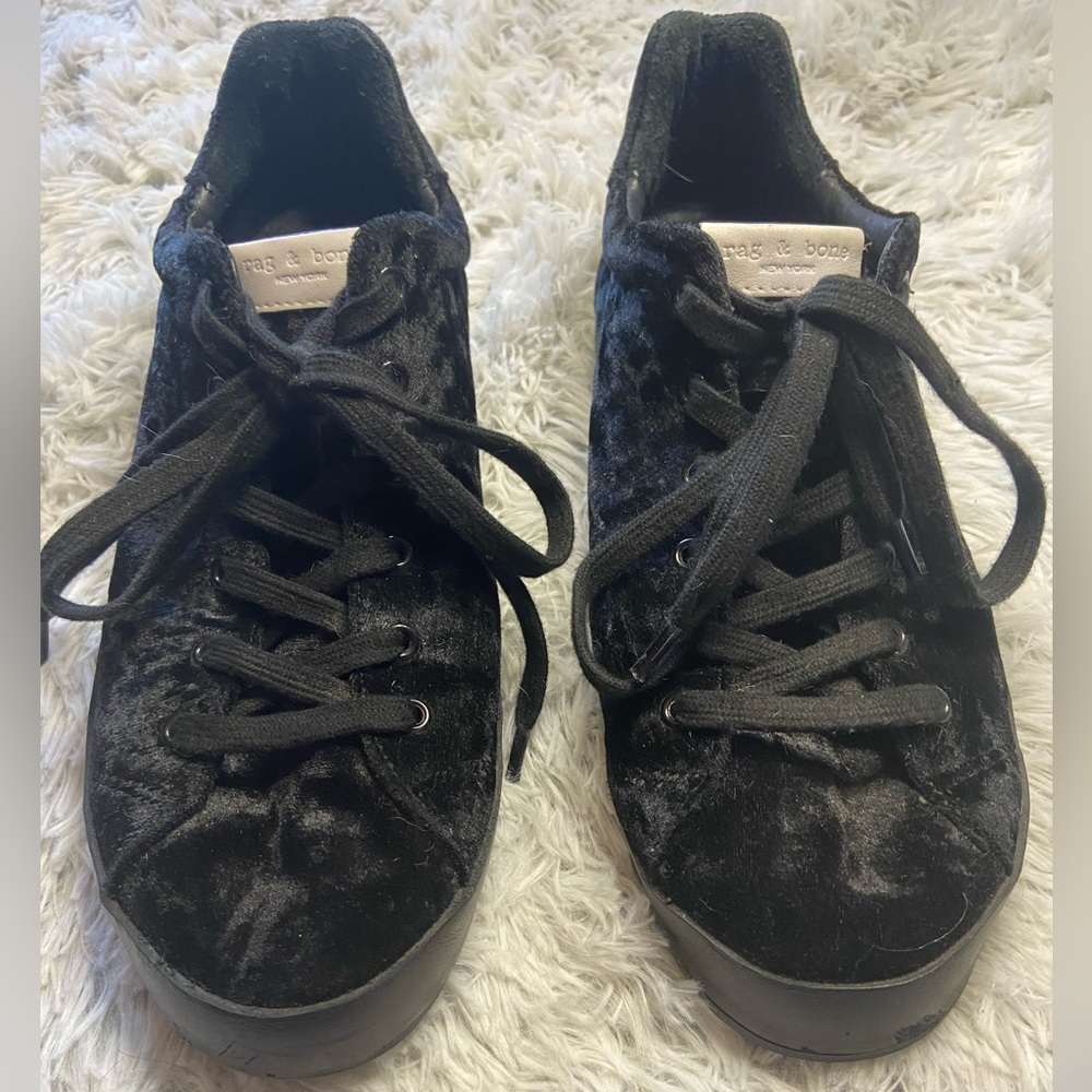 Rag & Bone Velvet Shoes